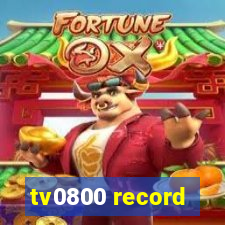 tv0800 record